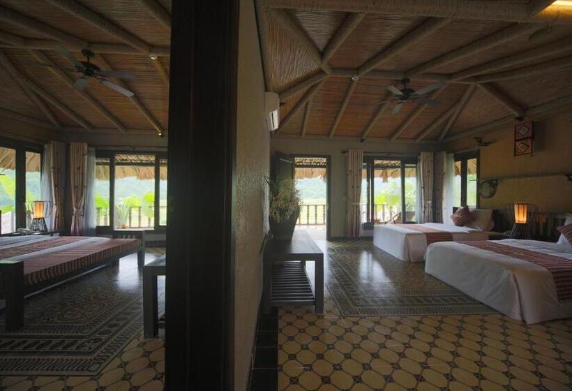 اتاق خانوادگی تودرتو, Mai Chau Ecolodge