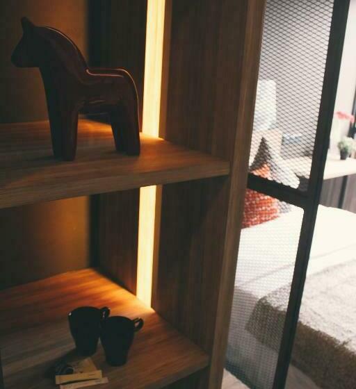 חדר דחוקס עם מיטת קינג, U Hotel Penang