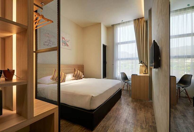 חדר דחוקס עם מיטת קינג, U Hotel Penang