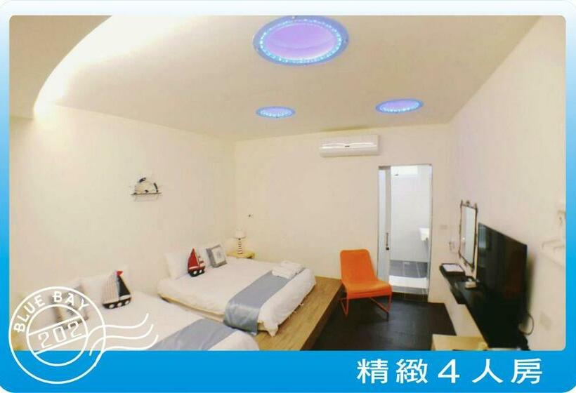 اتاق استاندارد چهار تخته, Kenting Blue Bay Inn