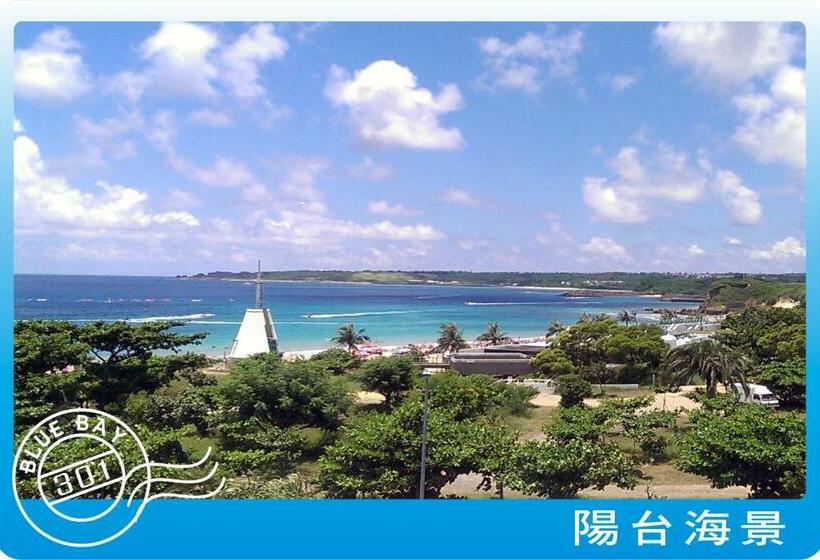 اتاق استاندارد با بالکن و چشم‌انداز دریا, Kenting Blue Bay Inn