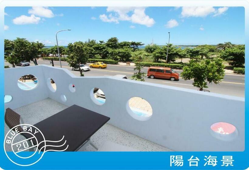 اتاق استاندارد چهارنفره با بالکن, Kenting Blue Bay Inn