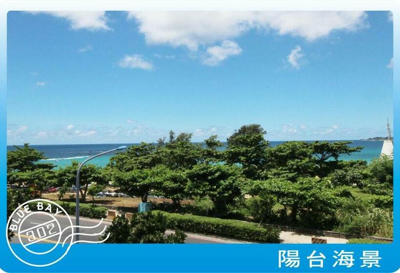 اتاق استاندارد با بالکن و چشمانداز دریا, Kenting Blue Bay Inn