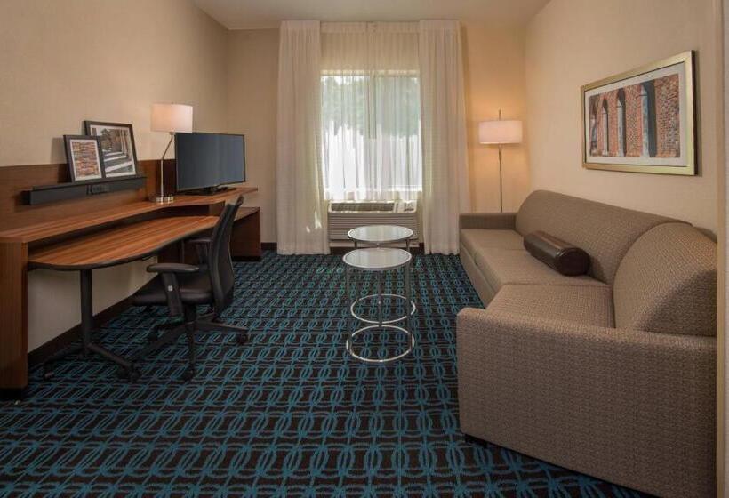 キングサイズベッドのスイートルーム, Fairfield Inn & Suites By Marriott Richmond Ashland