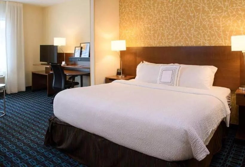 キングサイズベッドのスイートルーム, Fairfield Inn & Suites By Marriott Richmond Ashland