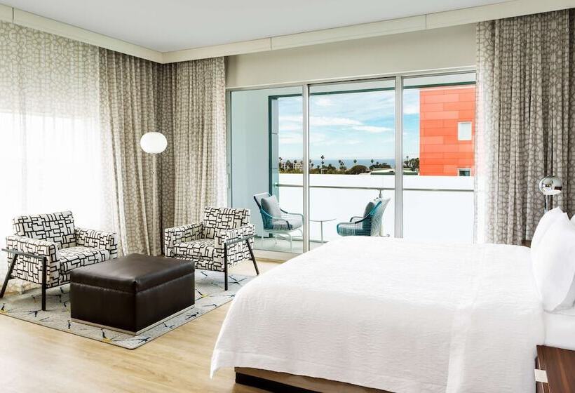 带双人床的标准工作室, Hampton Inn & Suites Santa Monica