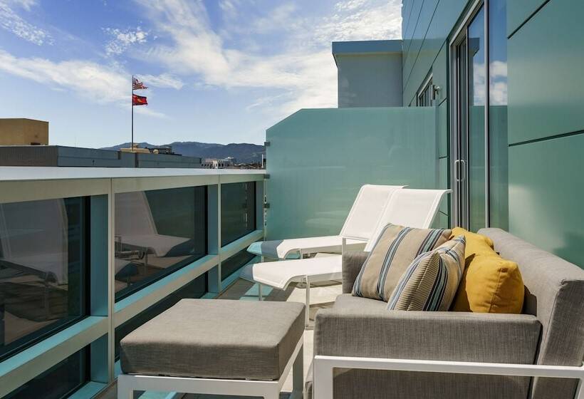 ダブルベッドのスタンダードスタジオ, Hampton Inn & Suites Santa Monica