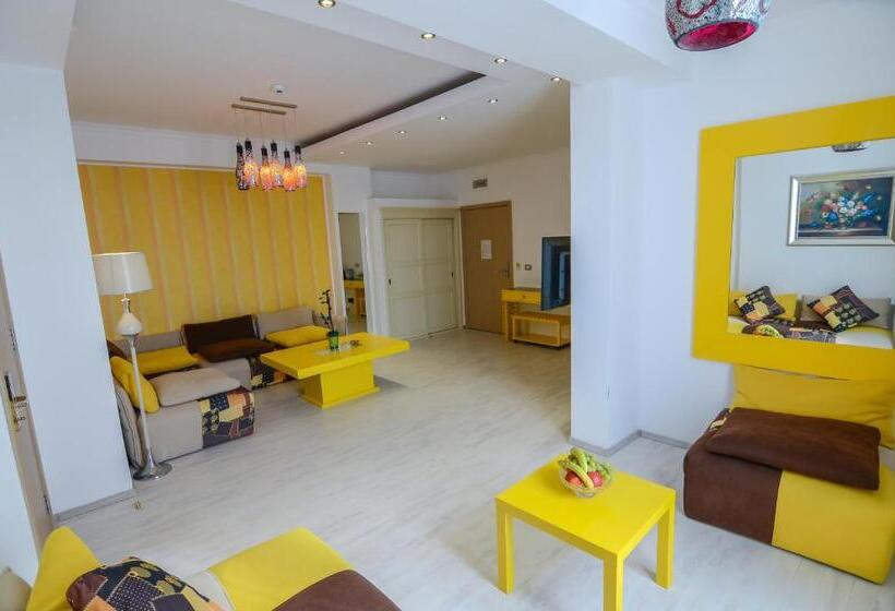 Suite with lake view, Phoenicia Luxury