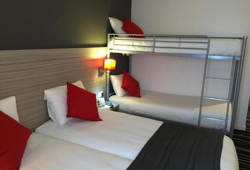 四人标准间, The Originals City, Hôtel Marnelavallée Est, Meaux