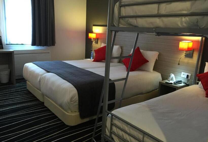 四人标准间, The Originals City, Hôtel Marnelavallée Est, Meaux