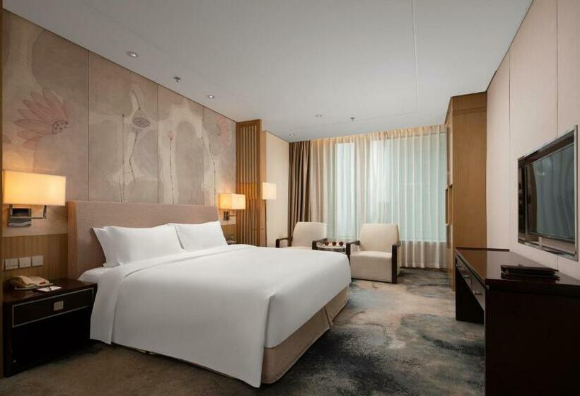이그제큐티브 룸 킹사이즈 침대, The Yun Hotel Hankou