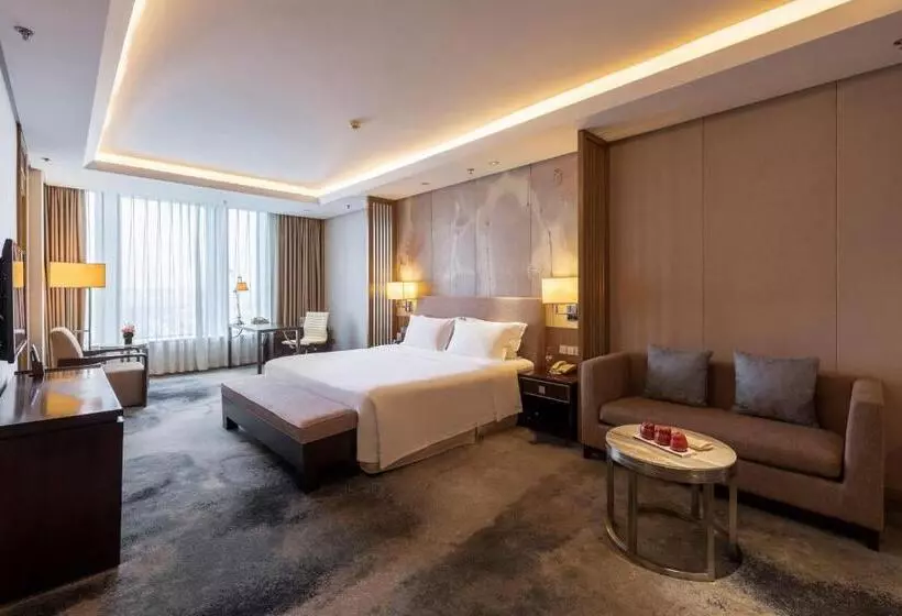 اتاق اجرایی با تخت بزرگ, The Yun Hotel Hankou
