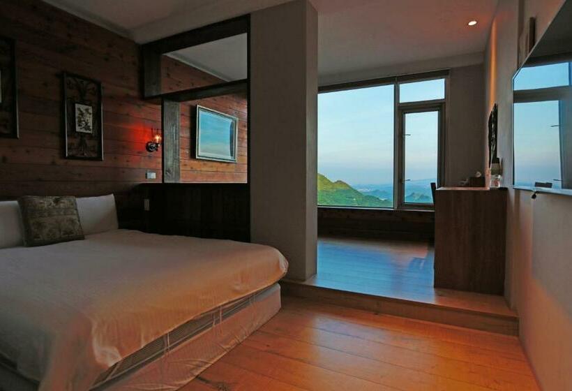 اتاق استاندارد با چشم‌انداز دریا, Jiufen Happyland B&b