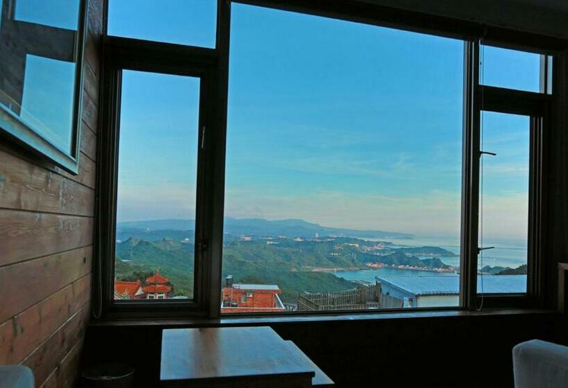 اتاق استاندارد با چشم‌انداز دریا, Jiufen Happyland B&b