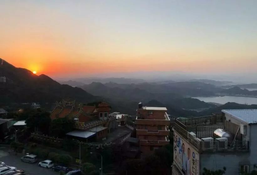 اتاق استاندارد با چشم‌انداز دریا, Jiufen Happyland B&b
