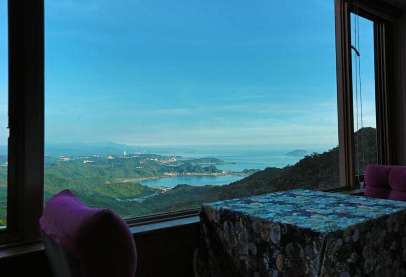 اتاق استاندارد با چشم‌انداز دریا, Jiufen Happyland B&b