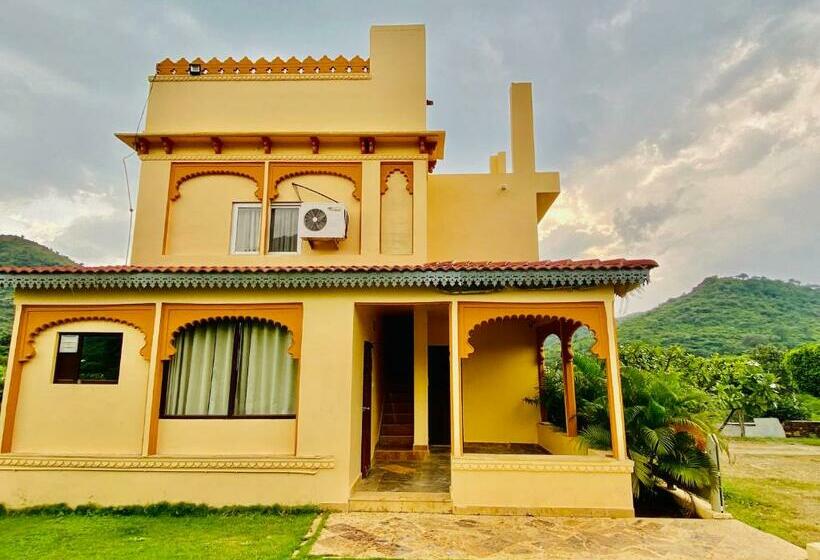 Вилла 1 Спальня Вид на Сад, Udai Valley Resort  Top Rated Resort In Udaipur With Mountain View