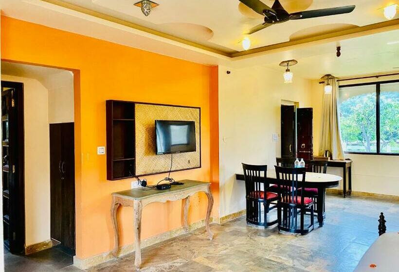 Вилла 1 Спальня Вид на Сад, Udai Valley Resort Top Rated Resort In Udaipur With Mountain View