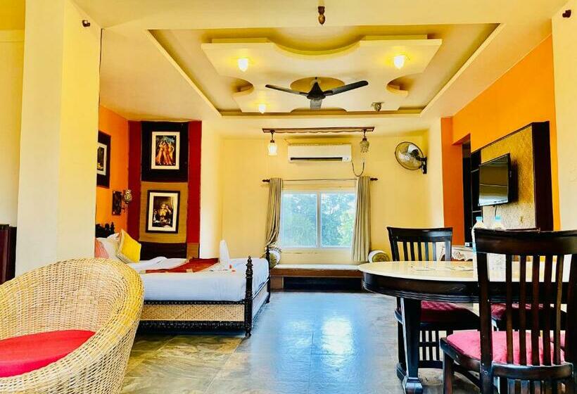 Вилла 1 Спальня Вид на Сад, Udai Valley Resort  Top Rated Resort In Udaipur With Mountain View