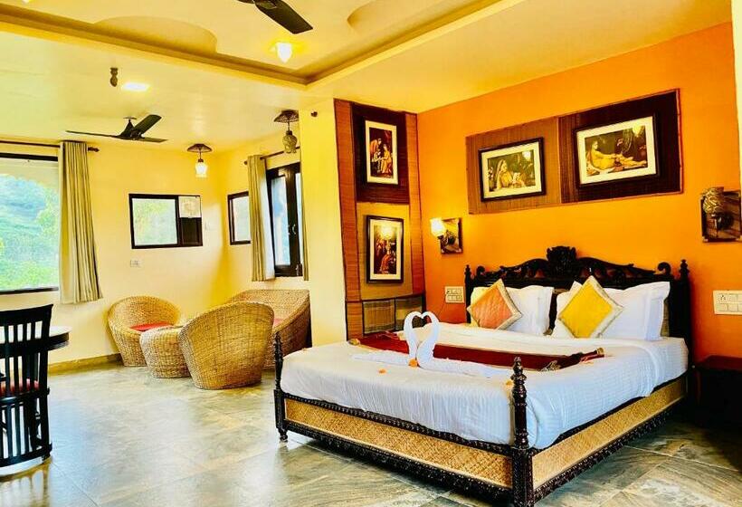 Вилла 1 Спальня Вид на Сад, Udai Valley Resort Top Rated Resort In Udaipur With Mountain View