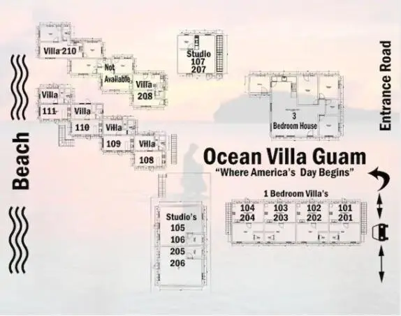 سوییت خانوادگی, Ocean Villa Guam