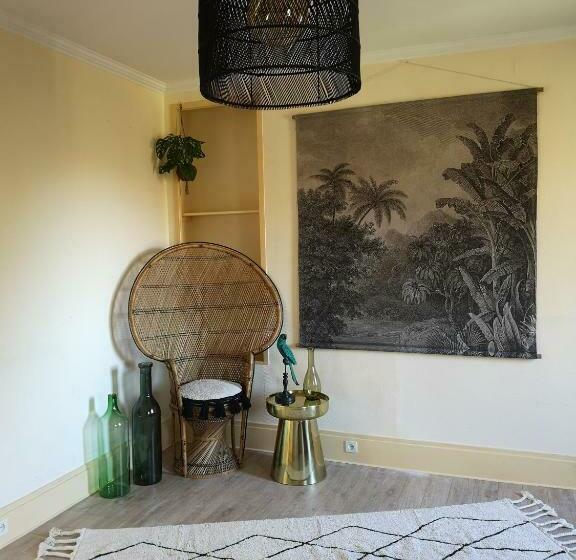 חדר סטנדרט לשלושה עם נוף לגינה, Le Clos Des Fées