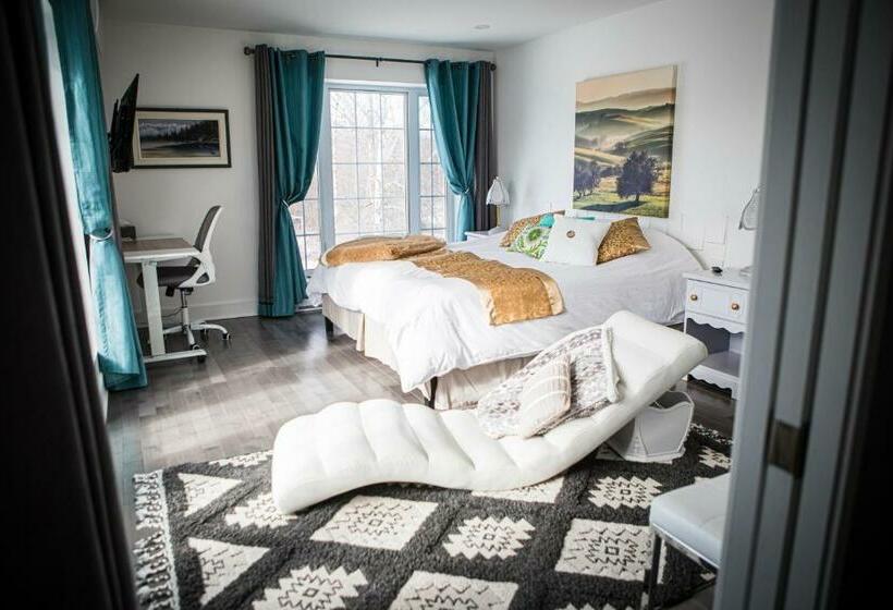 발코니 디럭스 룸, B&b Suite Inn Abondance & Spa