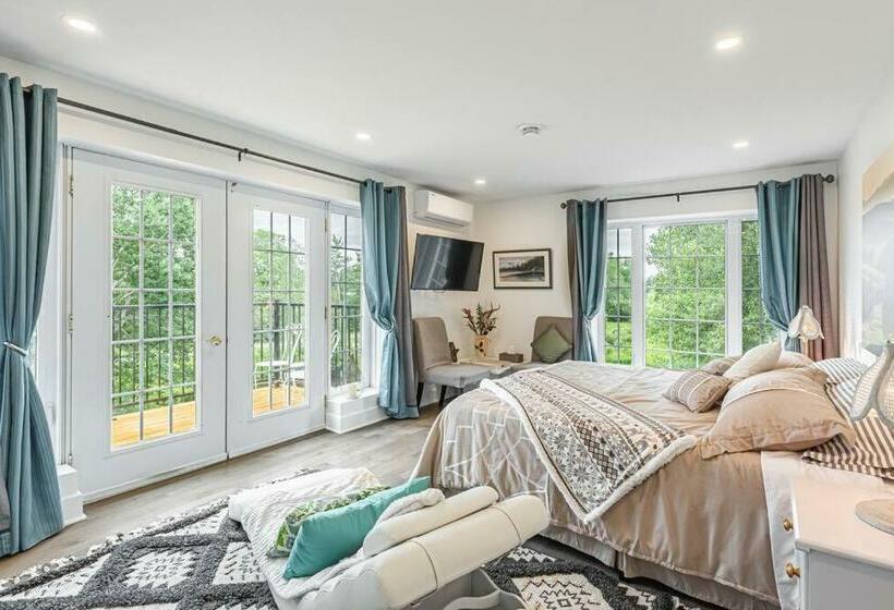 발코니 디럭스 룸, B&b Suite Inn Abondance & Spa