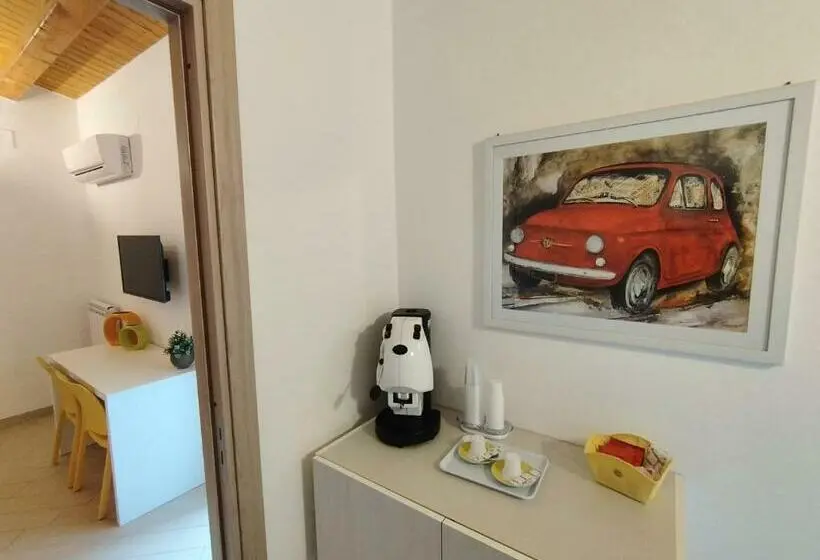 Standard-huone Terassi, Alcamo Rooms Con Garage Privato
