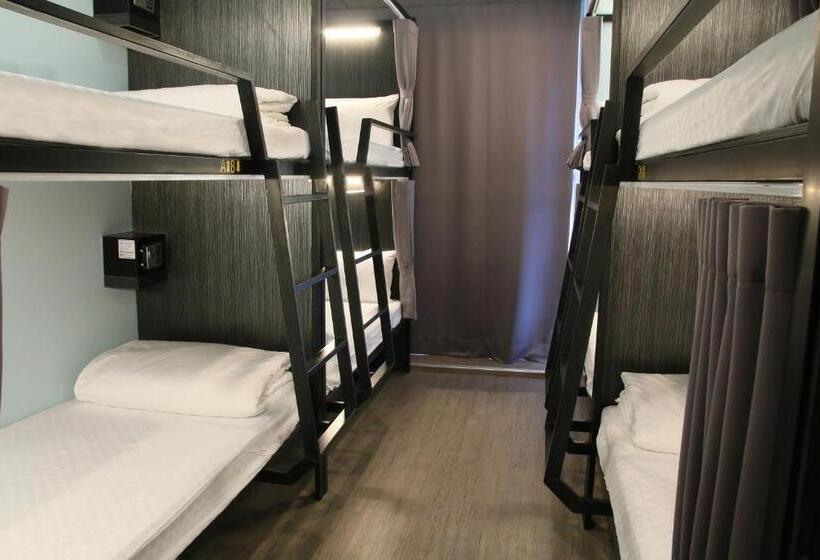 اتاق خانوادگی با سرویس بهداشتی مشترک, Backpackers Hostel Taipei Changchun