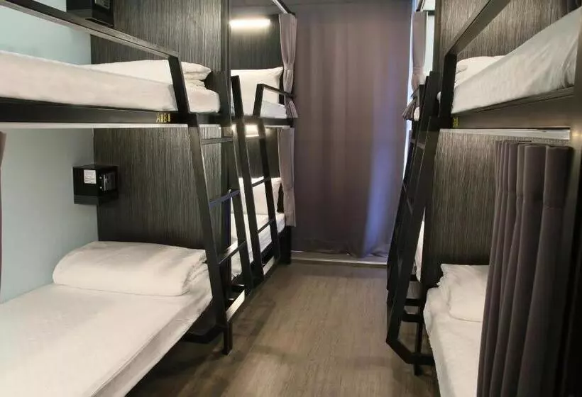 اتاق خانوادگی با سرویس بهداشتی مشترک, Backpackers Hostel   Taipei Changchun