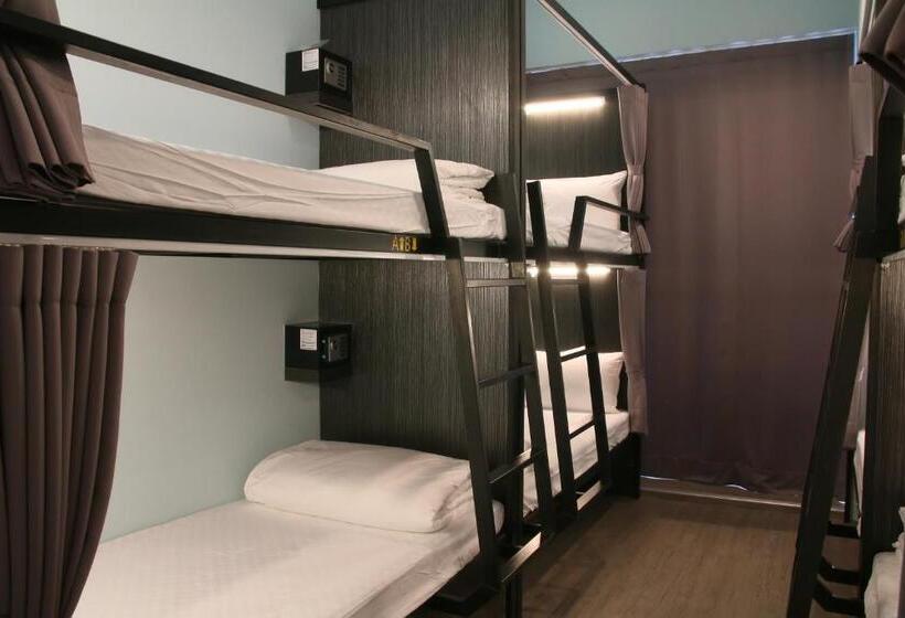اتاق خانوادگی با سرویس بهداشتی مشترک, Backpackers Hostel   Taipei Changchun