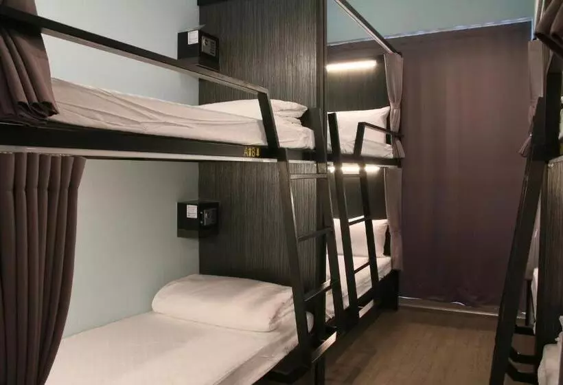 اتاق خانوادگی با سرویس بهداشتی مشترک, Backpackers Hostel   Taipei Changchun