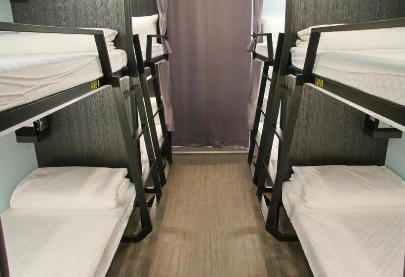 اتاق خانوادگی با سرویس بهداشتی مشترک, Backpackers Hostel Taipei Changchun