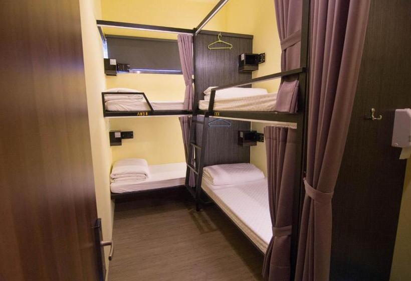 اتاق استاندارد سه تخته با سرویس بهداشتی مشترک, Backpackers Hostel Taipei Changchun