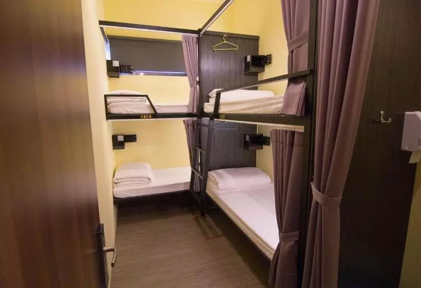 اتاق استاندارد سه تخته با سرویس بهداشتی مشترک, Backpackers Hostel   Taipei Changchun