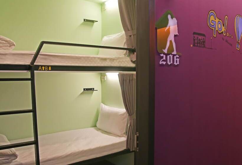 اتاق استاندارد با سرویس بهداشتی مشترک, Backpackers Hostel Taipei Changchun