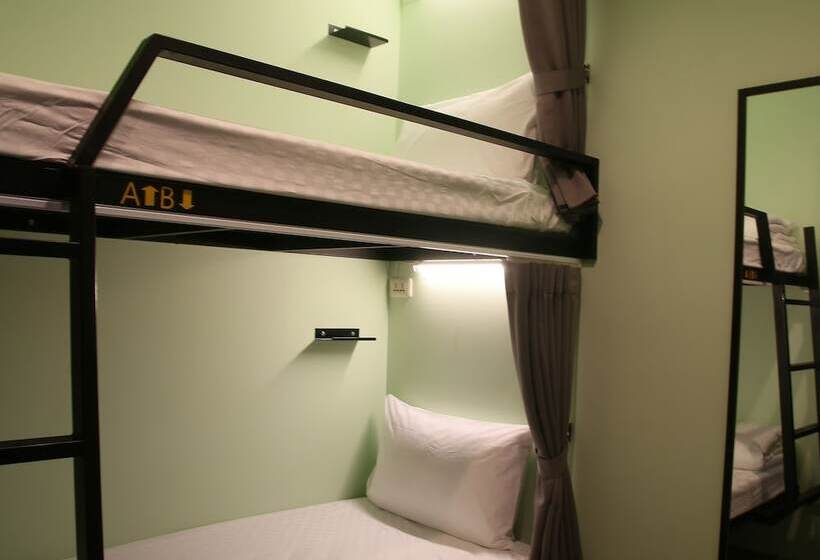 اتاق استاندارد با سرویس بهداشتی مشترک, Backpackers Hostel Taipei Changchun