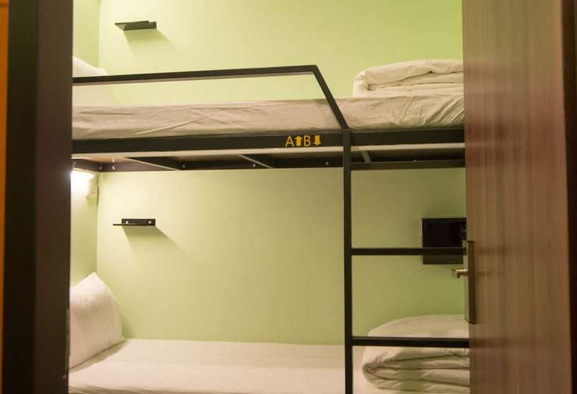 اتاق استاندارد با سرویس بهداشتی مشترک, Backpackers Hostel   Taipei Changchun