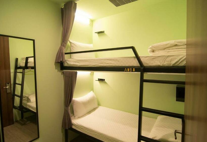 اتاق استاندارد با سرویس بهداشتی مشترک, Backpackers Hostel Taipei Changchun