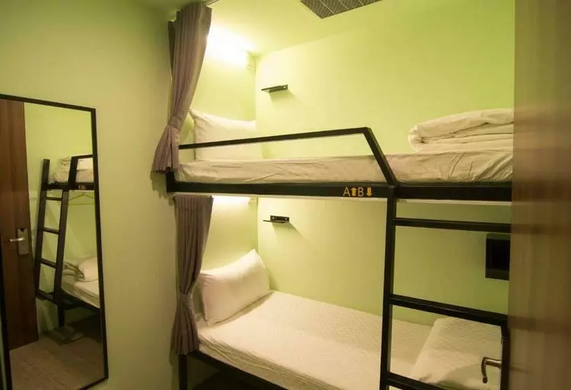 اتاق استاندارد با سرویس بهداشتی مشترک, Backpackers Hostel   Taipei Changchun