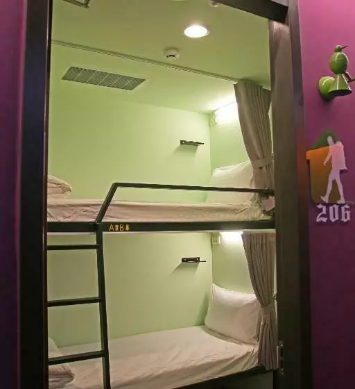 اتاق استاندارد با سرویس بهداشتی مشترک, Backpackers Hostel   Taipei Changchun