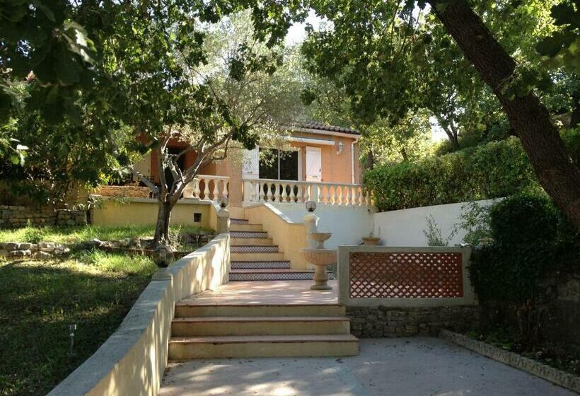 스탠다드 룸 풀장 전망, Villa Nara Chambre D Hotes