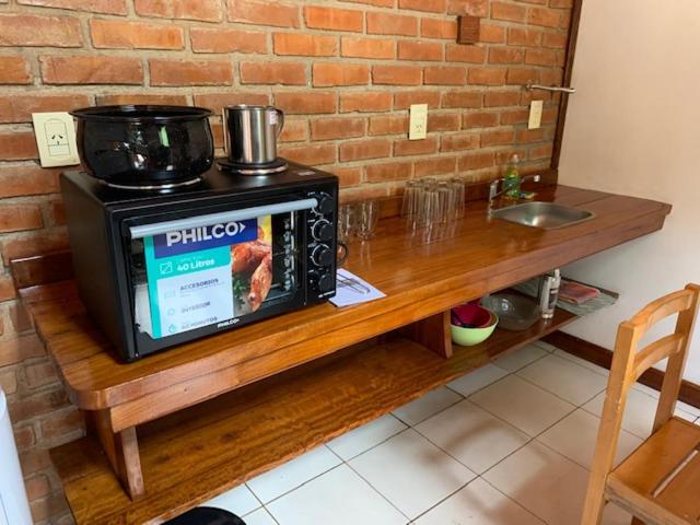 חדר משפחתי נוף לגינה, Un Lugar Hotel Cabañas