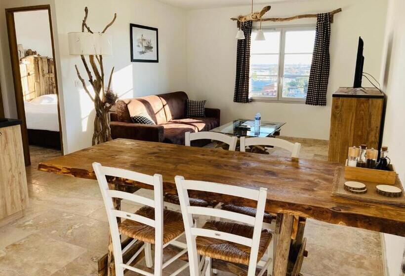 דירת חדר עם טרסה, Manade Des Baumelles