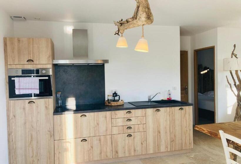 דירת חדר עם טרסה, Manade Des Baumelles