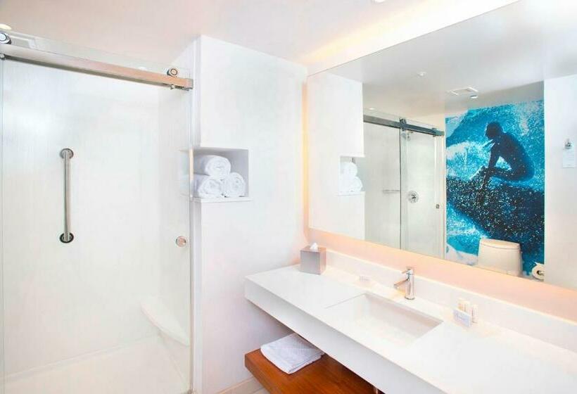 غرفة قياسية سرير كينج, Courtyard By Marriott Santa Monica