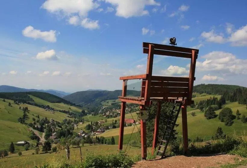 テラス付き１ベッドルームアパートメント, Pension Glöcklehof