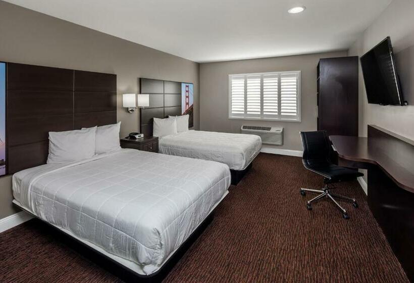 غرفه قياسيه سريرين مزدوجين, Vallejo Inn
