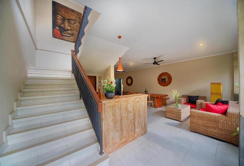 プールの見えるデラックスルーム, Puri Canggu Villas & Rooms